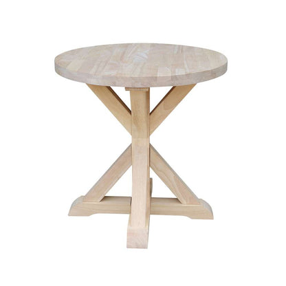 International Concepts - Sierra Round End Table - OT-3ER veiw 3