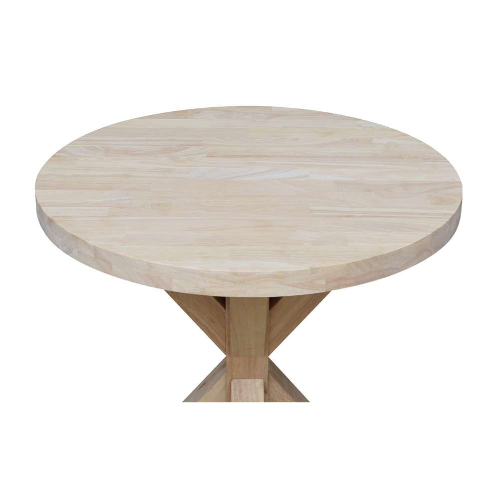 International Concepts - Sierra Round End Table - OT-3ER veiw 5