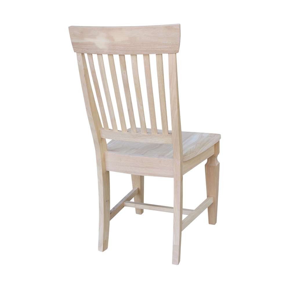 International Concepts - Slat Back Chair (Set of 2) - C-65P veiw 2