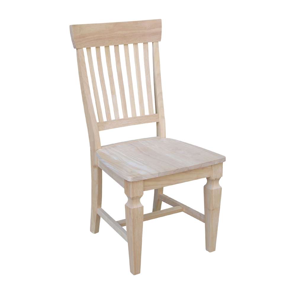 International Concepts - Slat Back Chair (Set of 2) - C-65P veiw 4