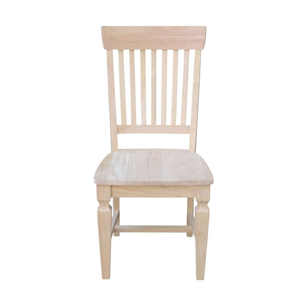 International Concepts - Slat Back Chair (Set of 2) - C-65P veiw 6