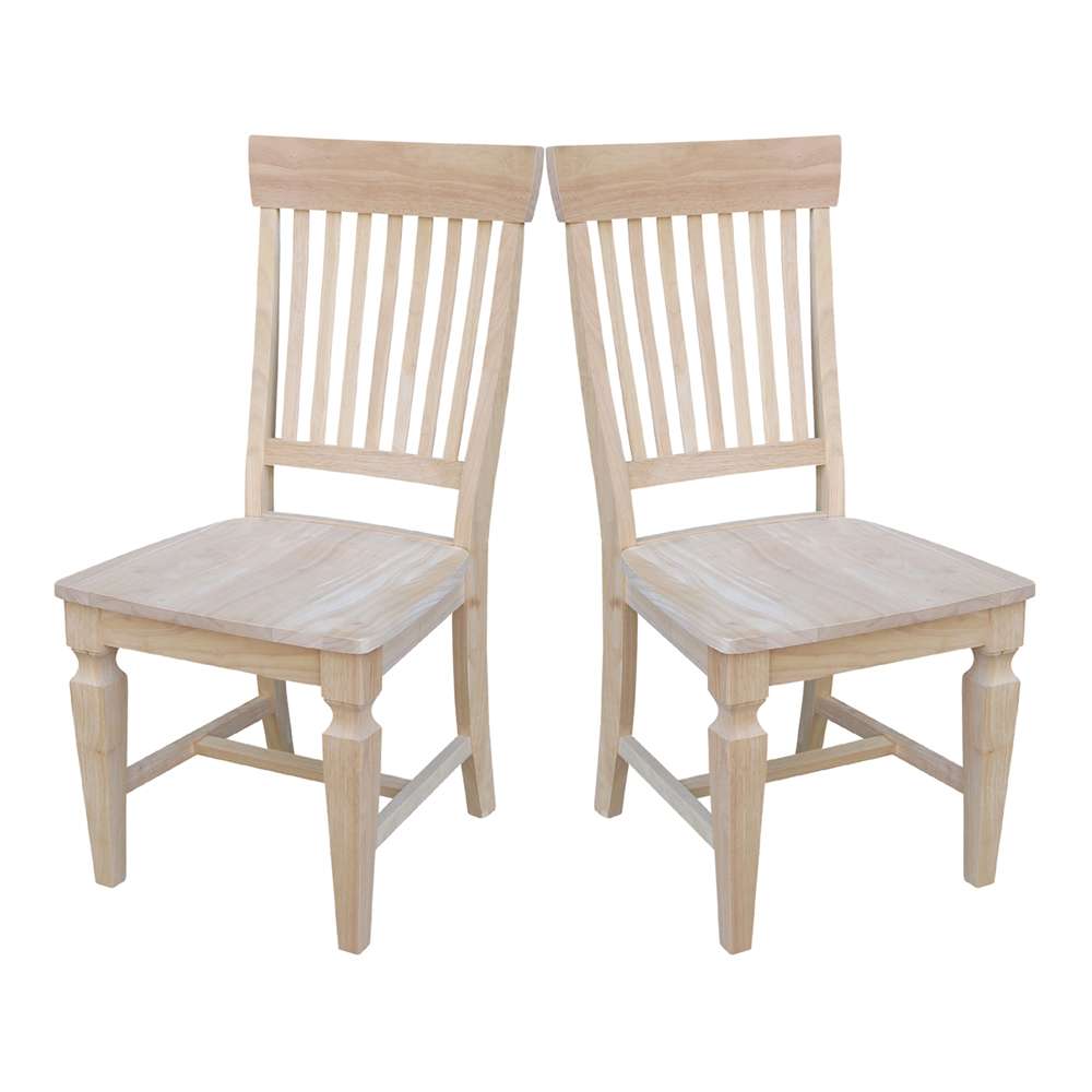 International Concepts - Slat Back Chair (Set of 2) - C-65P veiw 8