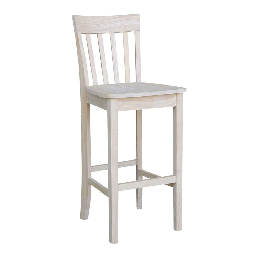 International Concepts - Slatback Bar Height Stool - 30inSH - S-3013 veiw 5
