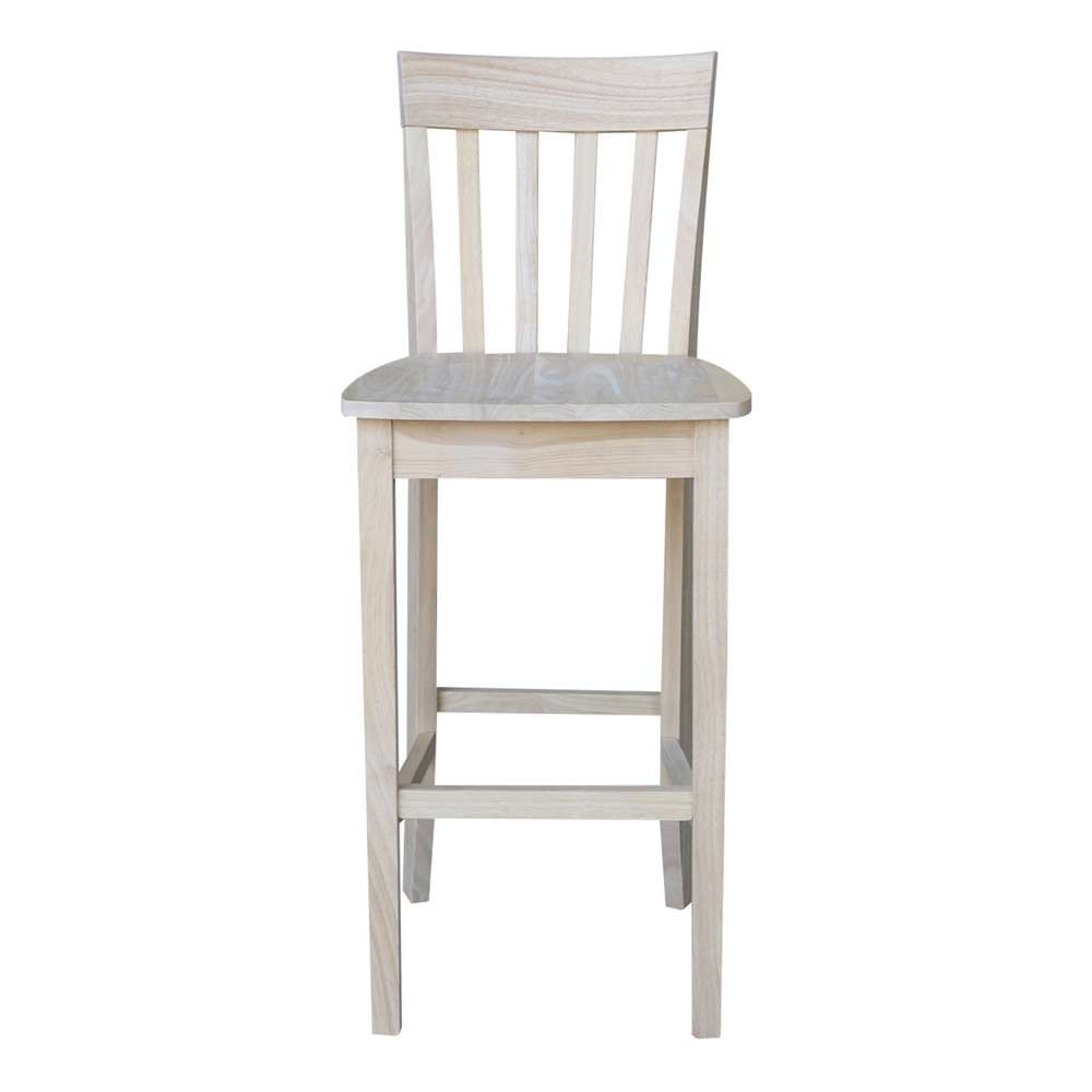 International Concepts - Slatback Bar Height Stool - 30inSH - S-3013 veiw 6