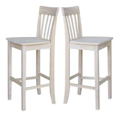 International Concepts - Slatback Bar Height Stool - 30inSH - S-3013 veiw 7