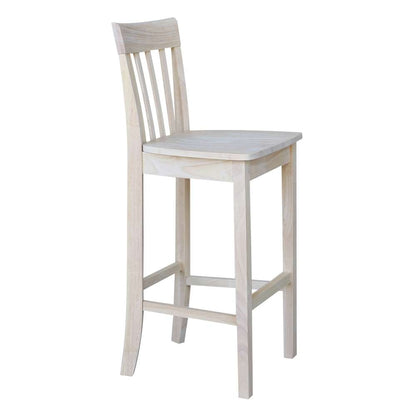 International Concepts - Slatback Bar Height Stool - 30inSH - S-3013 veiw 9