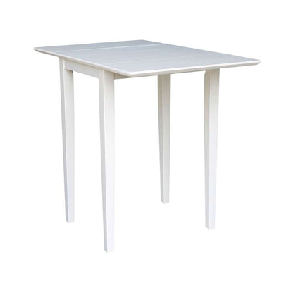 International Concepts - Small Dropleaf Table in White Finish - T08-2236D veiw 9
