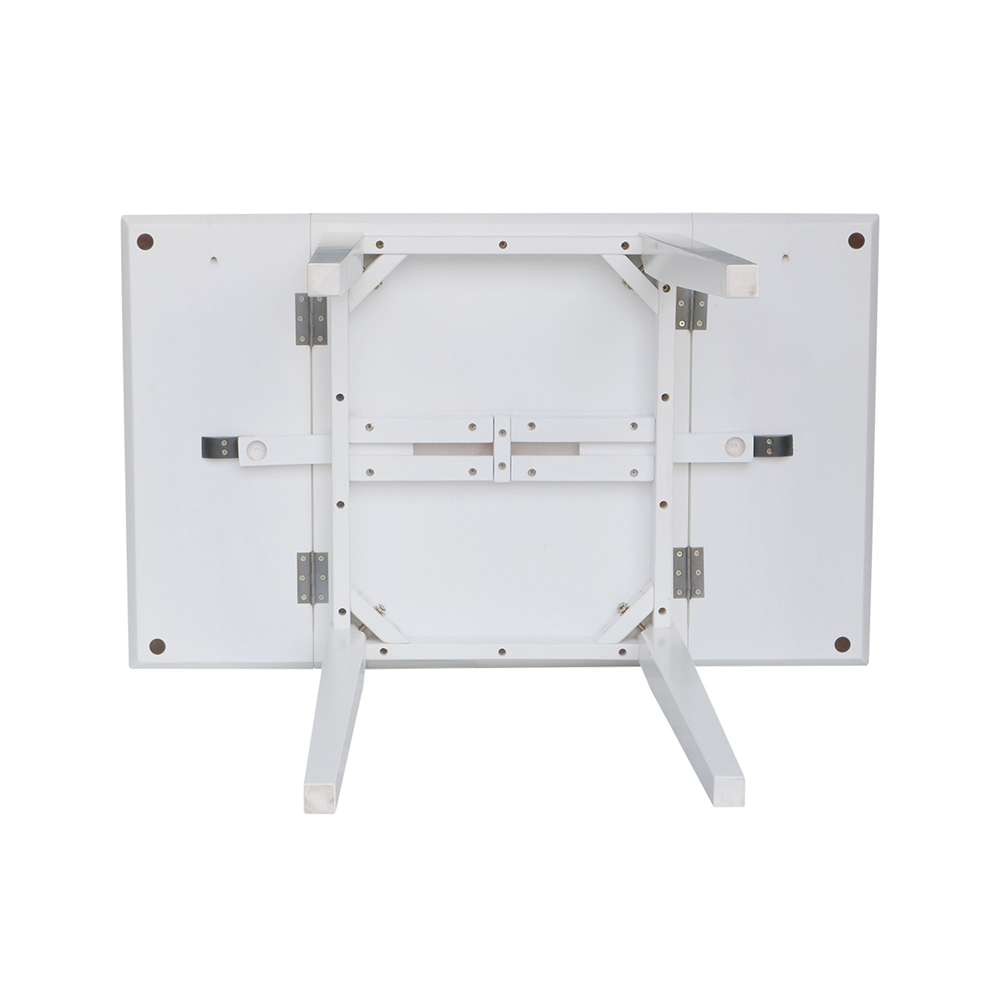 International Concepts - Small Dropleaf Table in White Finish - T08-2236D veiw 11