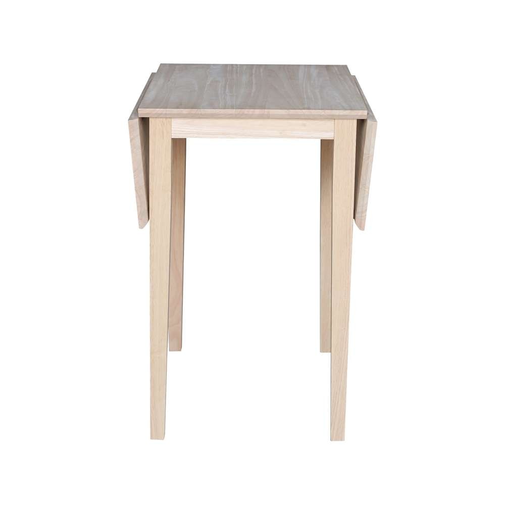 International Concepts - Small Dropleaf Table - T-2236D veiw 2