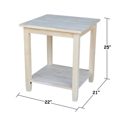 International Concepts - Solano End Table - OT-6E veiw 2