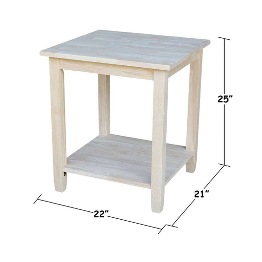 International Concepts - Solano End Table - OT-6E veiw 2