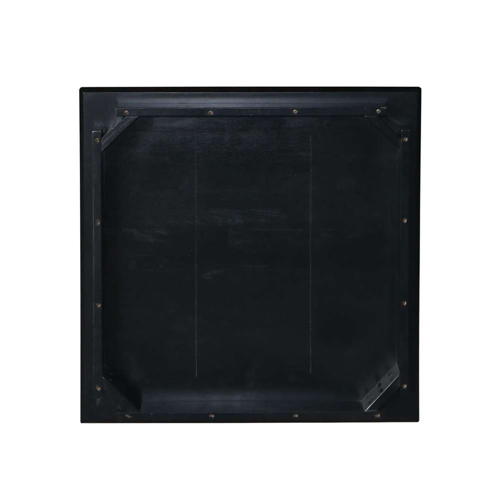 International Concepts - Solid Wood Top Table - Shaker Legs in Black Finish - K46-3030-36S veiw 6