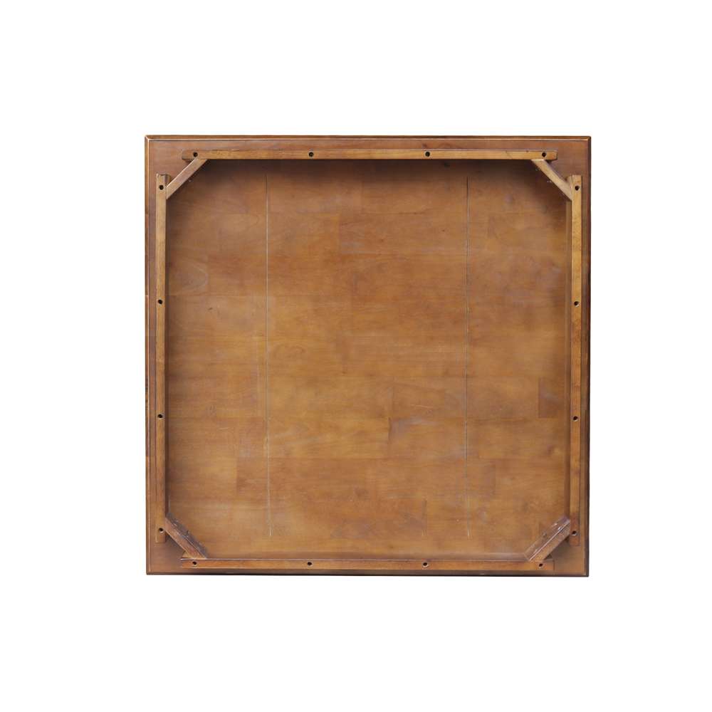 International Concepts - Solid Wood Top Table - Shaker Legs in Espresso Finish - K581-3636-30S veiw 5