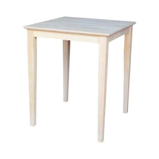 International Concepts - Solid Wood Top Table - Shaker Legs - K-3030-36S veiw 1