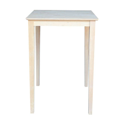 International Concepts - Solid Wood Top Table - Shaker Legs - K-3030-42S veiw 3