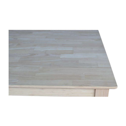 International Concepts - Solid Wood Top Table - Shaker Legs - K-3030-42S veiw 4