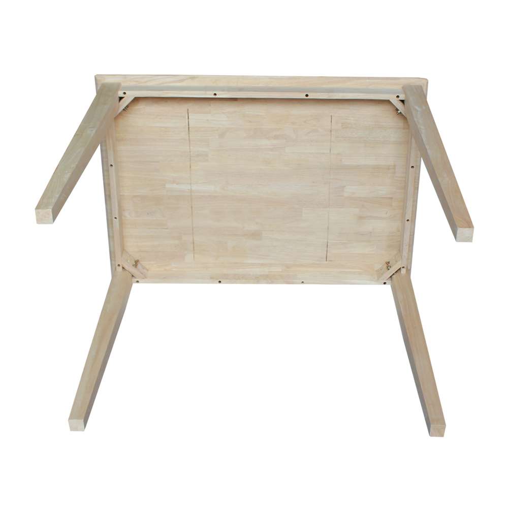 International Concepts - Solid Wood Top Table - Shaker Legs - K-3042-36S veiw 4