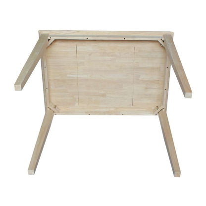 International Concepts - Solid Wood Top Table - Shaker Legs - K-3042-36S veiw 4