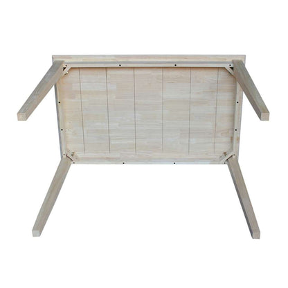 International Concepts - Solid Wood Top Table - Shaker Legs - K-3048-36S veiw 5