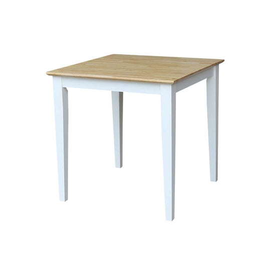 International Concepts - Solid Wood Top Table - Shaker Legs - T02-3030 veiw 1