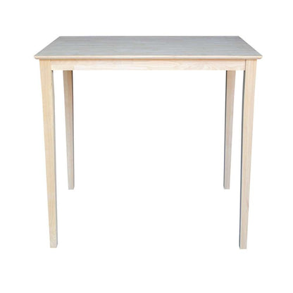 International Concepts - Solid Wood Top Table - Shaker Legs - K-3048-42S veiw 3