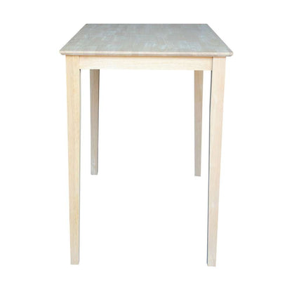 International Concepts - Solid Wood Top Table - Shaker Legs - K-3048-42S veiw 4