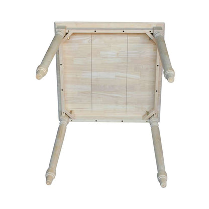 International Concepts - Solid Wood Top Table - Turned Legs - K-3030-336T veiw 4