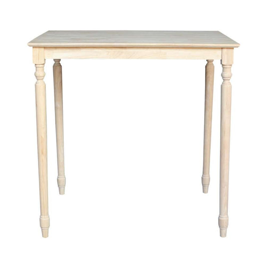 International Concepts - Solid Wood Top Table - Turned Legs - K-3042-342T veiw 2