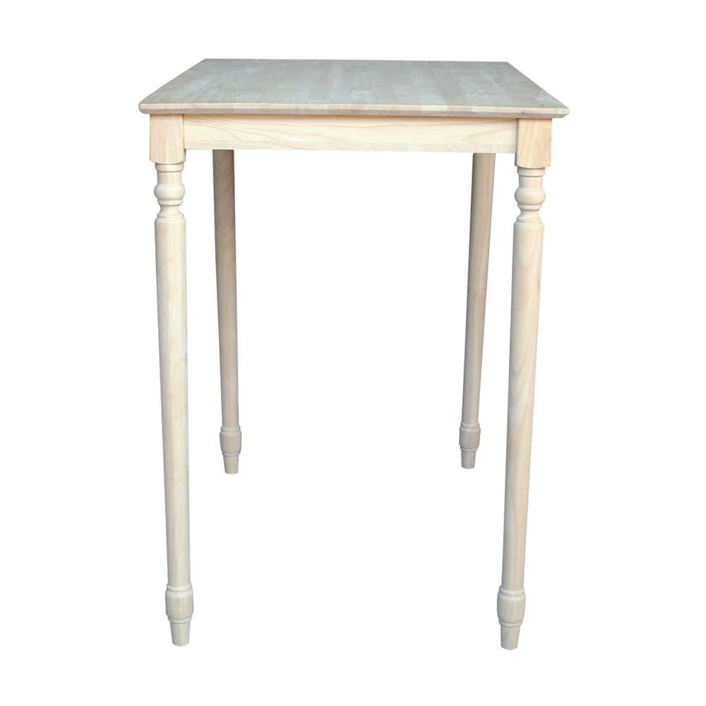 International Concepts - Solid Wood Top Table - Turned Legs - K-3042-342T veiw 3
