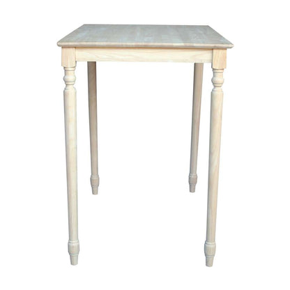 International Concepts - Solid Wood Top Table - Turned Legs - K-3042-342T veiw 3