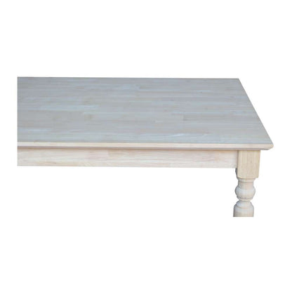 International Concepts - Solid Wood Top Table - Turned Legs - K-3048-336T veiw 5