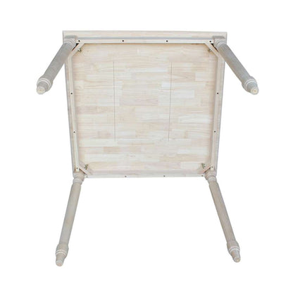 International Concepts - Solid Wood Top Table - Turned Legs - K-3636-336T veiw 4