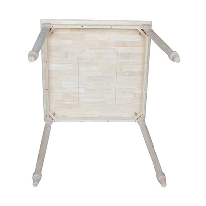 International Concepts - Solid Wood Top Table - Turned Legs - K-3636-342T veiw 3