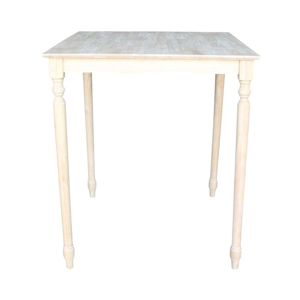 International Concepts - Solid Wood Top Table - Turned Legs - K-3636-342T veiw 5