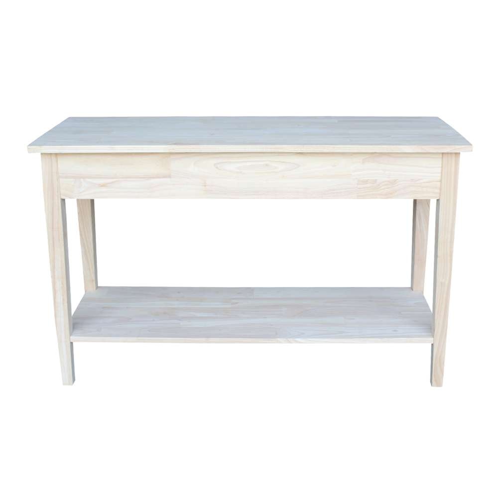 International Concepts - Spencer Console - Server Table - Standard Length - OT-8S veiw 2