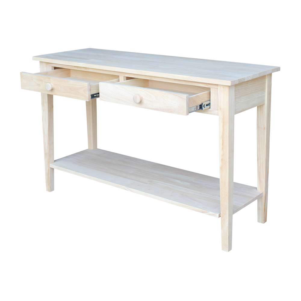 International Concepts - Spencer Console - Server Table - Standard Length - OT-8S veiw 5
