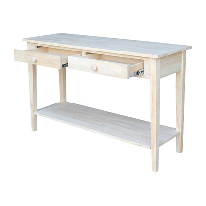 International Concepts - Spencer Console - Server Table - Standard Length - OT-8S veiw 5