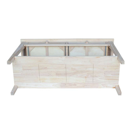 International Concepts - Spencer Console - Server Table - Standard Length - OT-8S veiw 8