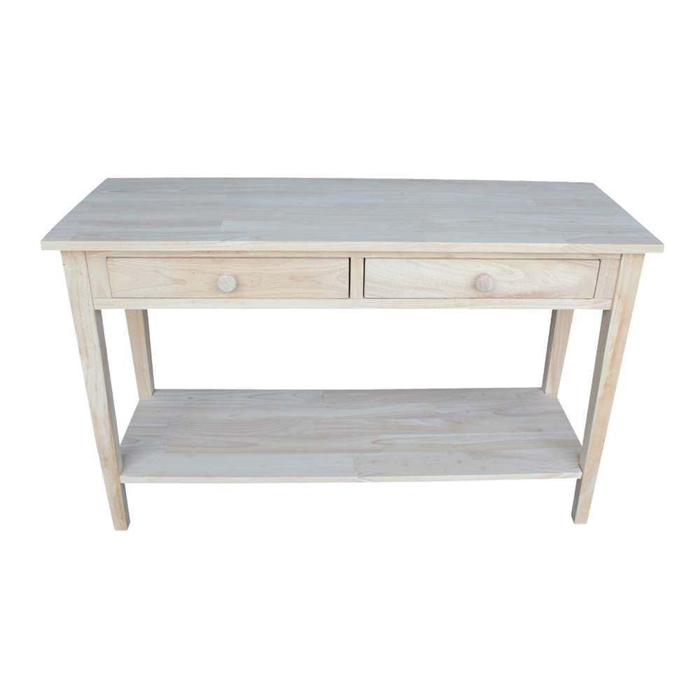 International Concepts - Spencer Console - Server Table - Standard Length - OT-8S veiw 9