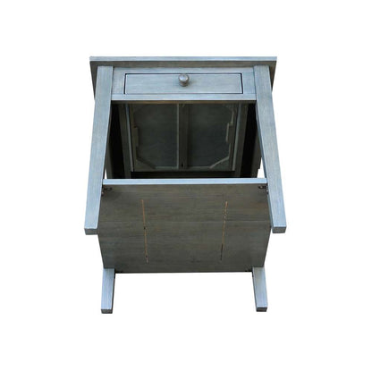 International Concepts - Spencer End Table in Heather Grey-Antique Washed Finish - OT105-8E veiw 7