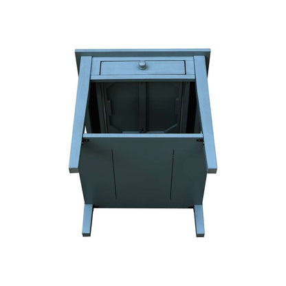 International Concepts - Spencer End Table in Ocean Blue - Antique Rubbed Finish - OT32-8E veiw 9
