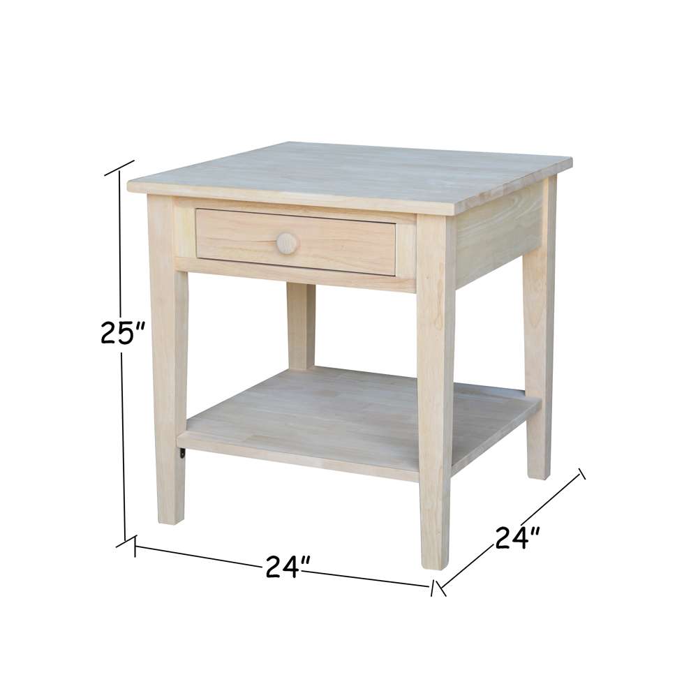 International Concepts - Spencer End Table - OT-8E veiw 2