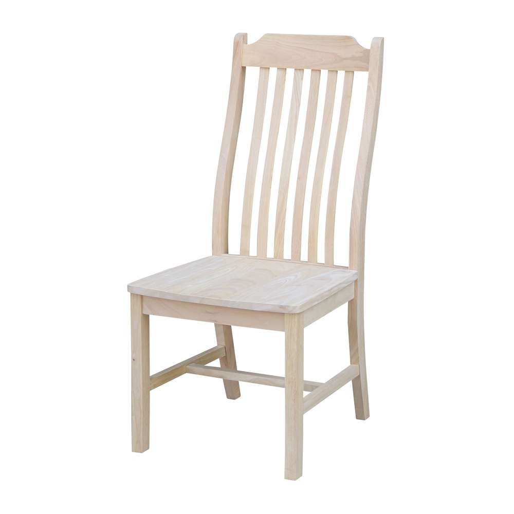 International Concepts - Steambent Mission Chair (Set of 2) - C-34P veiw 1