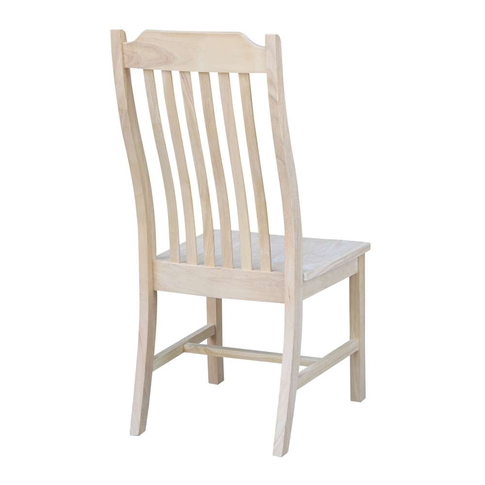 International Concepts - Steambent Mission Chair (Set of 2) - C-34P veiw 2