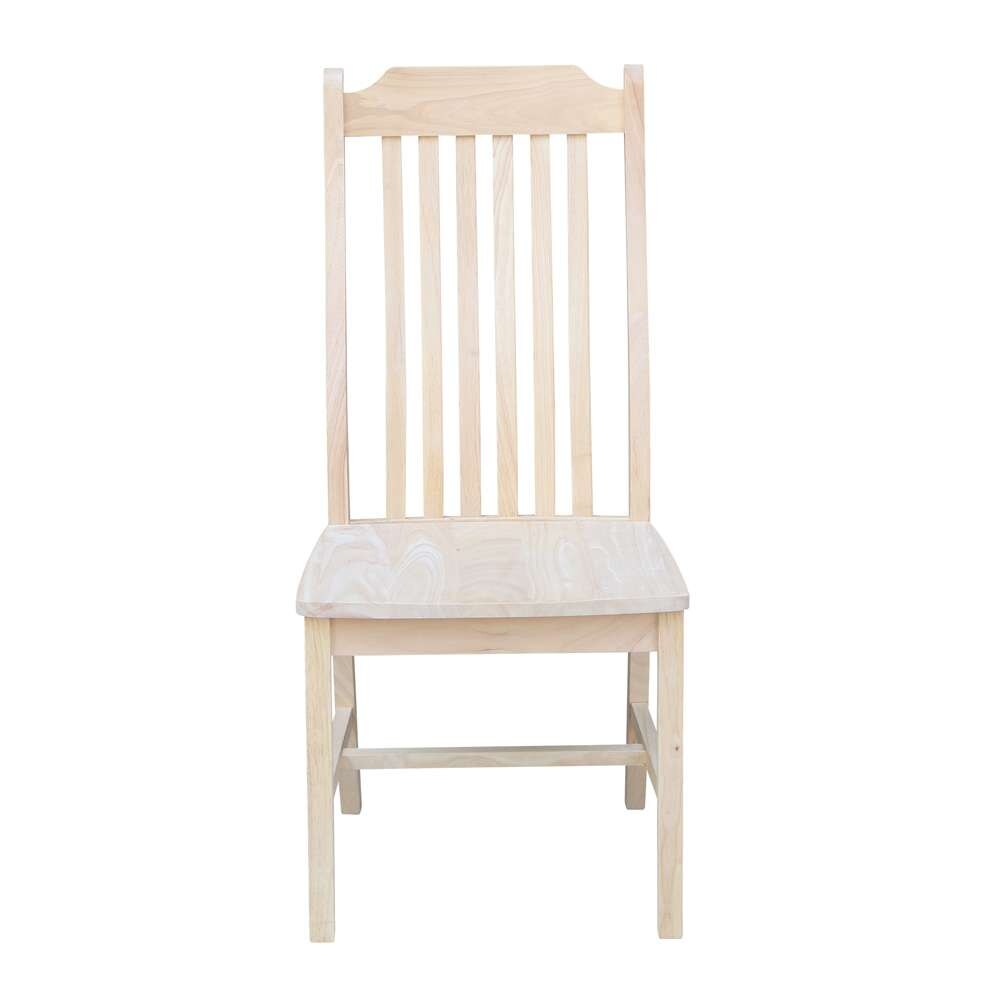 International Concepts - Steambent Mission Chair (Set of 2) - C-34P veiw 6