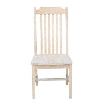 International Concepts - Steambent Mission Chair (Set of 2) - C-34P veiw 6