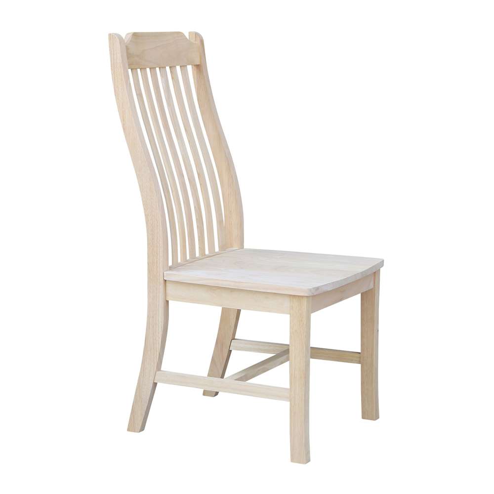 International Concepts - Steambent Mission Chair (Set of 2) - C-34P veiw 7