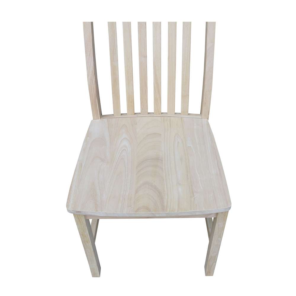 International Concepts - Steambent Mission Chair (Set of 2) - C-34P veiw 9