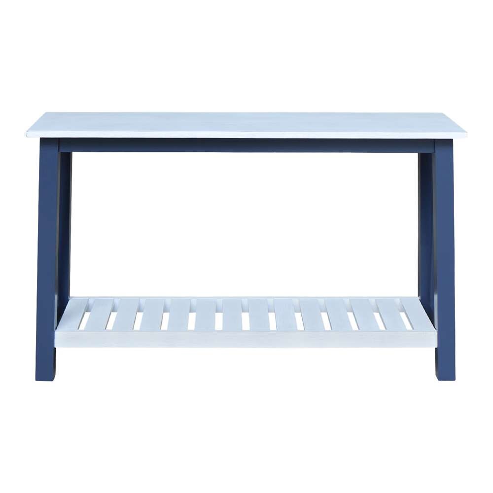 International Concepts - Surrey Console/Sofa Table in Blue/Antiqued Chalk Finish - OT62-16S veiw 3