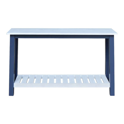 International Concepts - Surrey Console/Sofa Table in Blue/Antiqued Chalk Finish - OT62-16S veiw 3